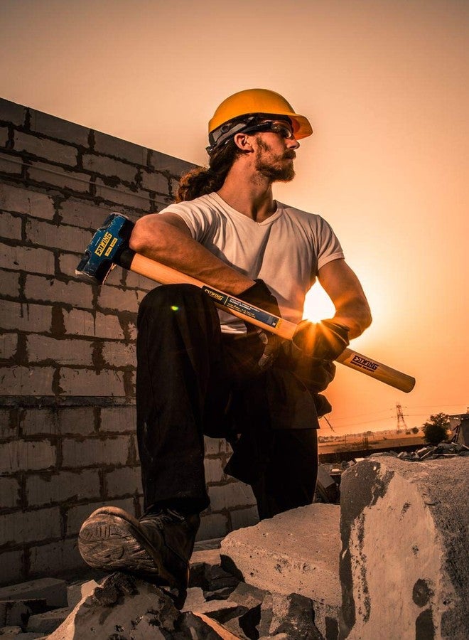 Estwing Sledge Hammer 3.6 Kg, 36" (900mm) US Hickory Wood Long Handle | Heavy Demolition Work, Bending Metals etc.| Handle Length: 900 mm| Head Weight: 3.6 Kg | ESH-836W - Image 5